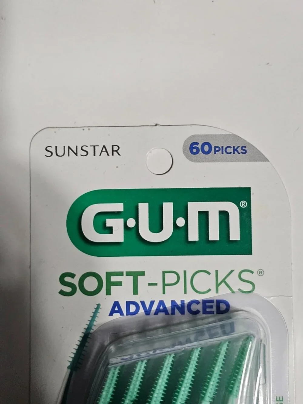 GUM Soft-Picks Advanced, Dentist Recommended Dental Picks, 60 Count